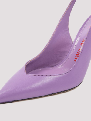 The Attico Venus Slingback Pumps