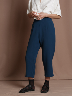 Sua Tapered Trouser Pocket Pant - Turquoise