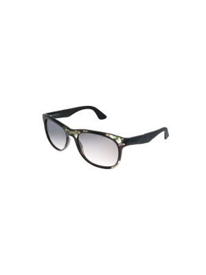 Carrera 5010/s 8gr Unisex Square Sunglasses Black Grey 55mm