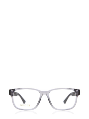 Gucci Eyewear Rectangular Frame Glasses