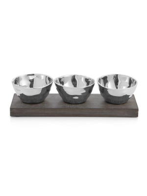 Ripple Effect Triple Bowl Set