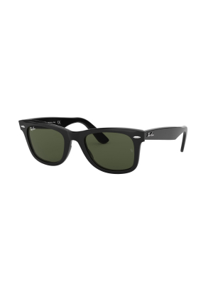 Ray-ban Rb2140 901 Unisex Square Lifestyle Sunglasses Black