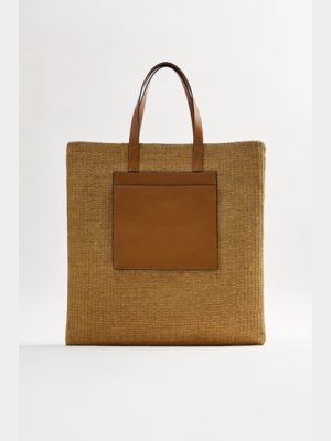 Woven Shopper Bag