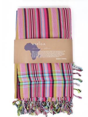 Lenha Kikoy Towel | Pink