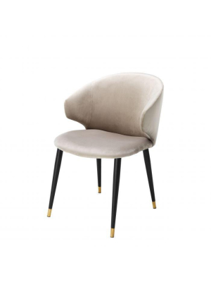 Eichholtz Volante Dining Chair With Wings - Beige