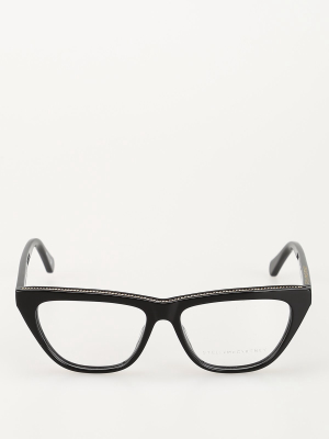 Stella Mccartney Eyewear Rectangular Frame Glasses