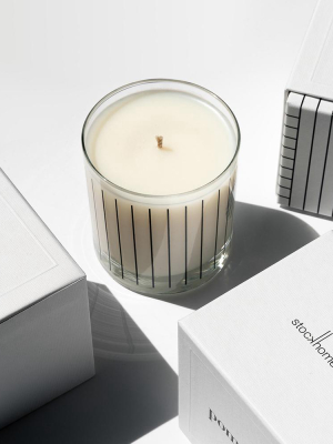 Stockhome Pinstripe Candles