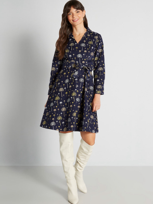 Delicate Drifters Wrap Dress