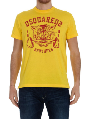 Dsquared2 Logo Graphic Print T-shirt