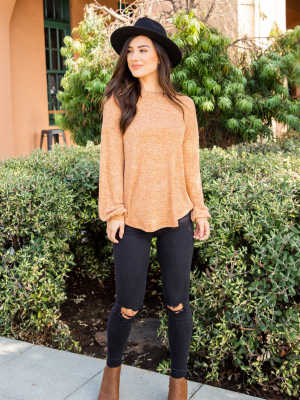 The Felicity Top - Mustard