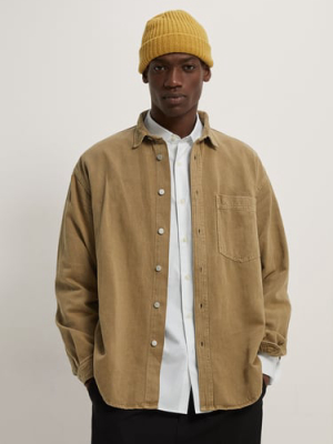 Color Washed Overshirt