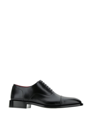 Balenciaga Jewel Embellished Lace Up Shoes