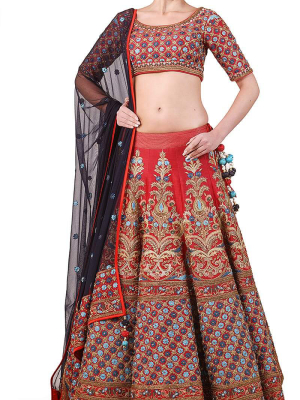 Embroidered Lehenga Set