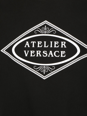 Versace Logo Motif Sweatshirt