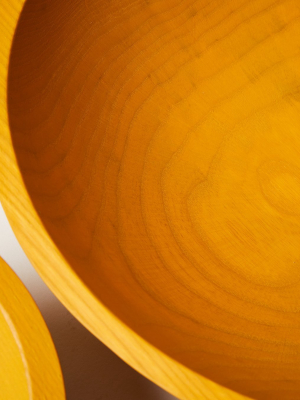 Farmers Painted Bowls - Ochre