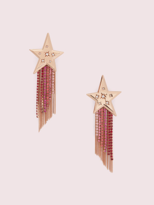 Star Of The Show Fringe Earrings