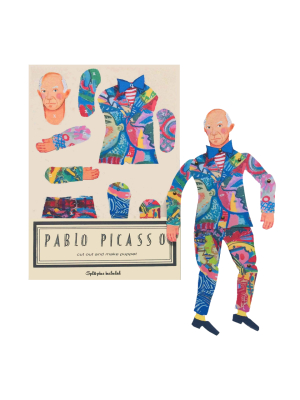 Pablo Picasso Cut And Create Paper Puppet