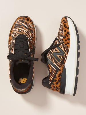 New Balance Leopard Trainer Sneakers