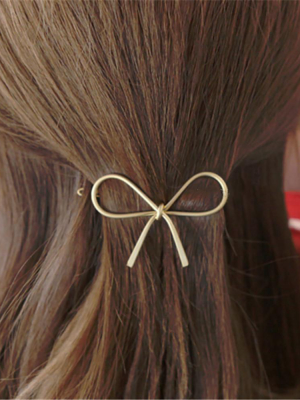 Boho Bow Hair Clip