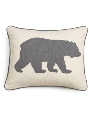 Bear Throw Pillow - Eddie Bauer®