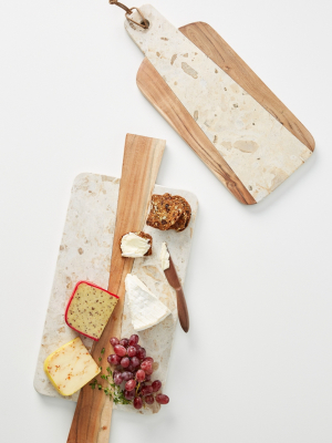 Marbled Acacia Cheese Board