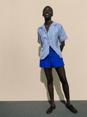 Leo Shorts Klein Blue