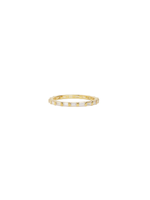 Baguette Eternity Band Ring