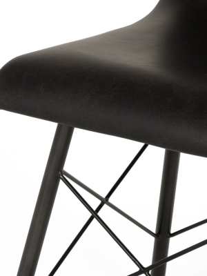 Diaw Dining Chair Distressed Black