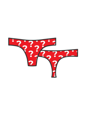 The Mystery Thong | Surprise Seamless Thong