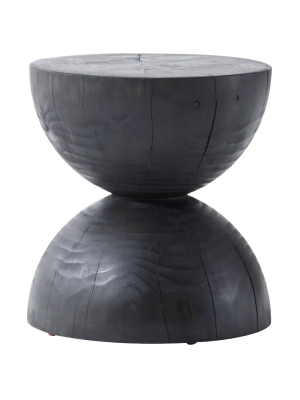 Aliza End Table, Black