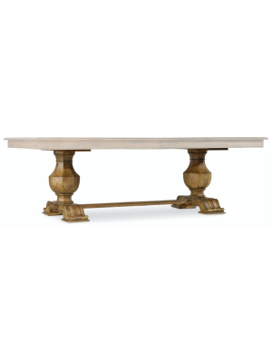 Sanctuary Rectangle Trestle Dining Table Base