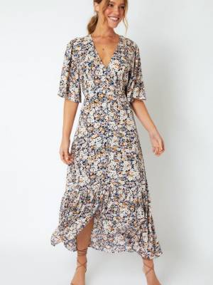 Samaria Sun Midi Dress