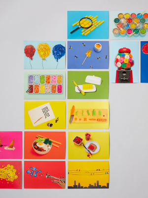 Lego Still Life With Bricks: 100 Collectible Postcards