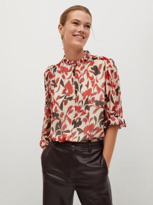 Floral Print Blouse