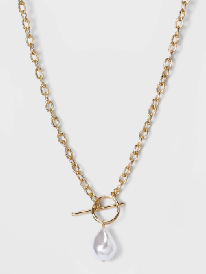 Sugarfix By Baublebar Pearl Pendant Necklace - Pearl