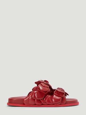 Valentino Atelier 03 Rose Edition Slide Sandals