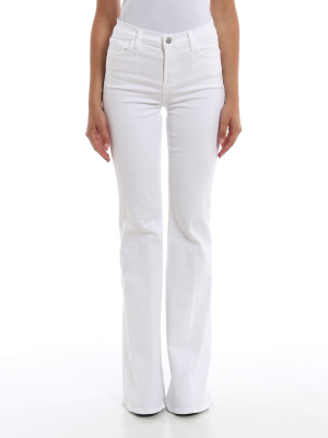 J Brand Valentina High-rise Flared Jeans