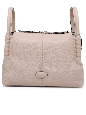 Tod's Logo Embossed Shoulder Bag