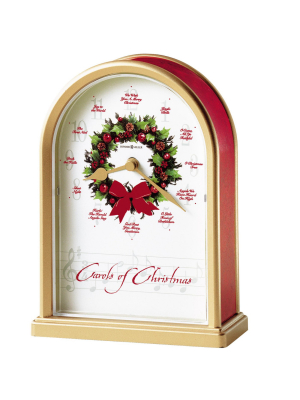 Howard Miller Carols Of Christmas Ii 645–424 – Decorative And Caroling Holiday Clock