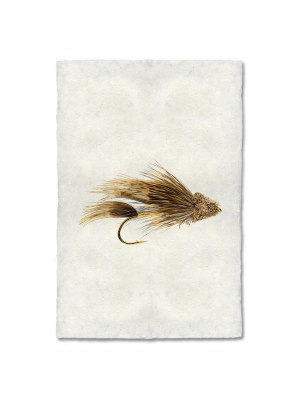 Fly Fishing Print - Muddler Minnow