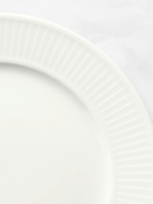 Pillivuyt Plisse Porcelain Charger Plate