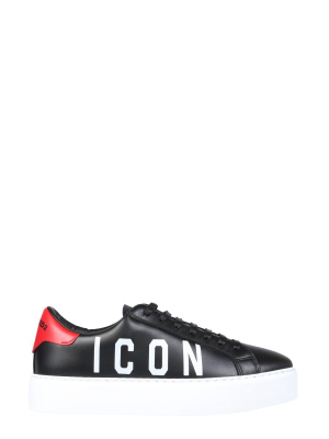 Dsquared2 Icon Print Low-top Sneakers