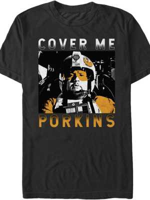 Men's Star Wars Cover Me Porkins T-shirt