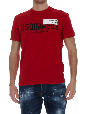 Dsquared2 Logo Printed T-shirt