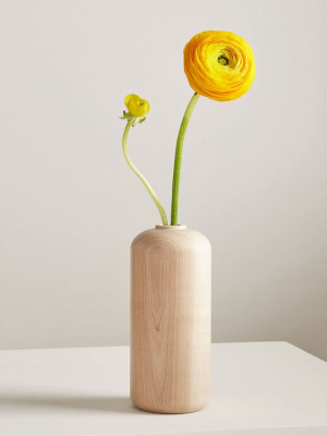 Melanie Abrantes Hardwood Vase - Tall