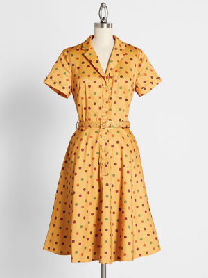 Hometown Honey Shirt Dress