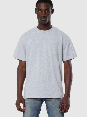 Lucky Pocket Tee / Organic Grey