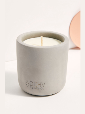 Dehv Woodland Concrete Candle