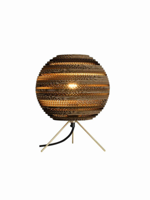 Moon Scraplights Table Lamp In Natural