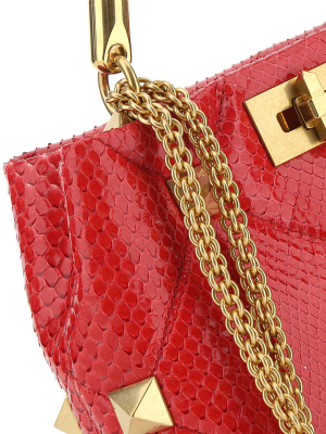 Valentino Garavani Roman Rockstud Handbag